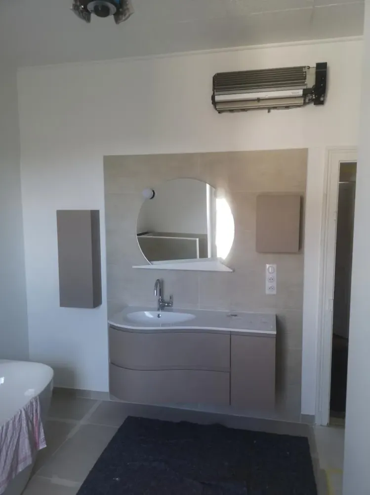 lavabo dans salle de bain